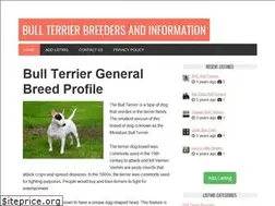 Sites similar to firstcontactbullterrier.com