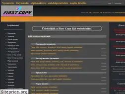 Sites similar to firstcopy.hu