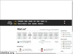 Sites similar to firstcycling.com