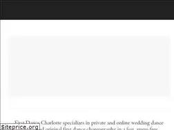 Sites similar to firstdancecharlotte.com