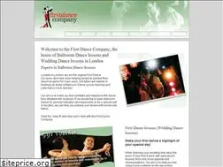Sites similar to firstdancecompany.com