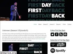Sites similar to firstdaybackpodcast.com