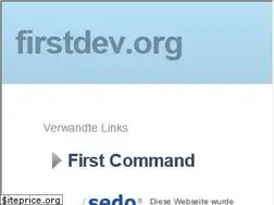 Sites similar to firstdev.org