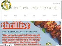 Sites similar to firstdownsportsbar.com