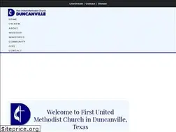 Sites similar to firstduncanvilleumc.org