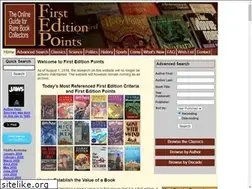 Sites similar to firsteditionpoints.com