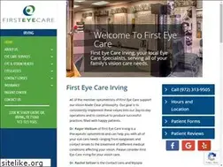 Sites similar to firsteyecareirving.com