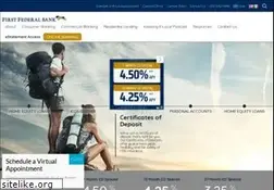 Sites similar to firstfederalwisconsin.com