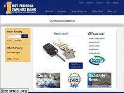 Sites similar to firstfedindiana.bank