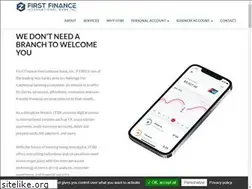 Sites similar to firstfinancebank.com