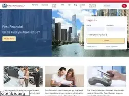 Sites similar to firstfinancial.com