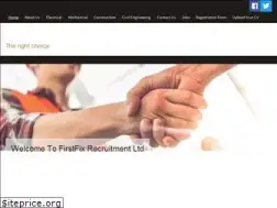 Sites similar to firstfixrecruitment.co.uk