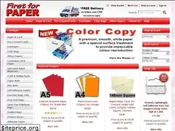 Sites similar to firstforpaper.co.uk