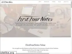 Sites similar to firstfournotes.com