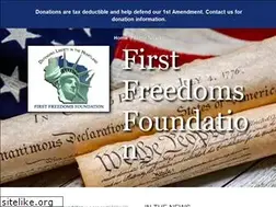 Sites similar to firstfreedomsfoundation.org