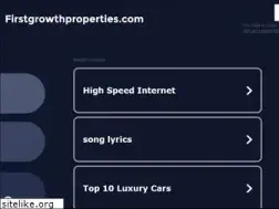 Sites similar to firstgrowthproperties.com