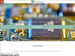 Sites similar to firsthandcapital.com