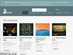 Sites similar to firsthandrecords.com