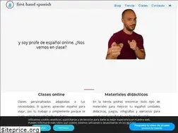 Sites similar to firsthandspanish.com