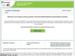 Sites similar to firsthealthinternational.com