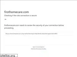 Sites similar to firsthomecare.com