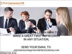 Sites similar to firstimpressionshq.com