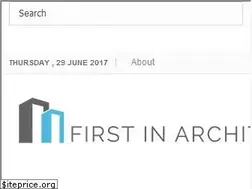 Sites similar to firstinarchitecture.co.uk