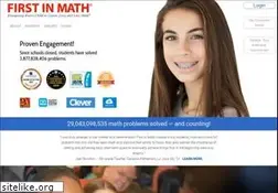 Sites similar to firstinmath.com