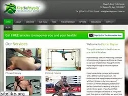 Sites similar to firstinphysio.com.au
