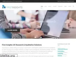 Sites similar to firstinsights.com