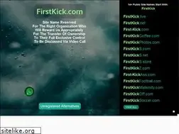 Sites similar to firstkick.com