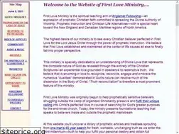 Sites similar to firstloveministry.com