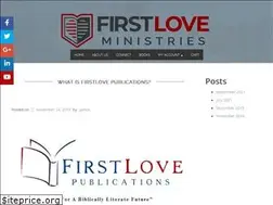 Sites similar to firstlovepublications.org