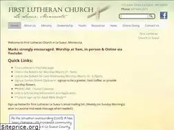Sites similar to firstlutheranlesueur.org