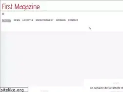 Sites similar to firstmagazine.net