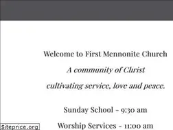Sites similar to firstmennonitechurch.org