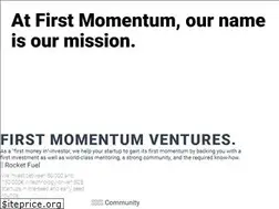 Sites similar to firstmomentum.vc