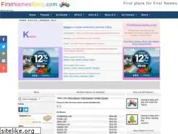 Sites similar to firstnamesbaby.com
