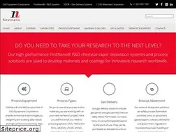 Sites similar to firstnano.com