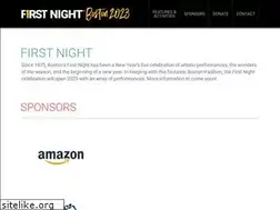 Sites similar to firstnightboston.org