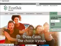 Sites similar to firstoakbank.com