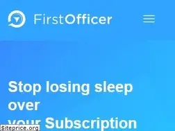 Sites similar to firstofficer.io
