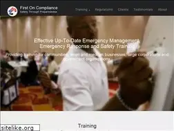 Sites similar to firstoncompliance.com