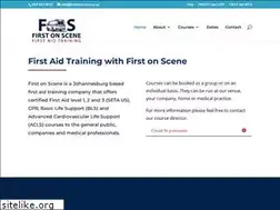 Sites similar to firstonscene.co.za