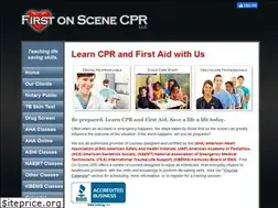 Sites similar to firstonscenecpr.com