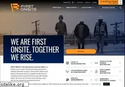 Sites similar to firstonsite.ca