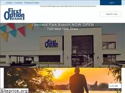 Sites similar to firstoptionbank.com