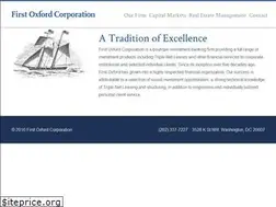 Sites similar to firstoxford.com