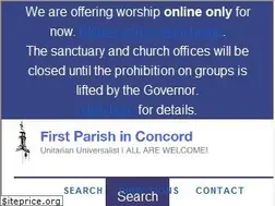Sites similar to firstparish.org