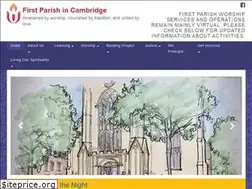Sites similar to firstparishcambridge.org